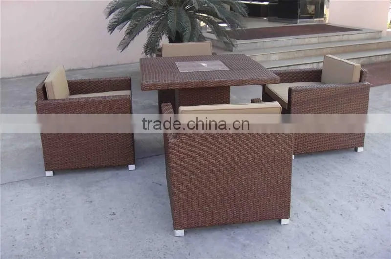 New Design Outdoor Furniture Rattan Club Bar set