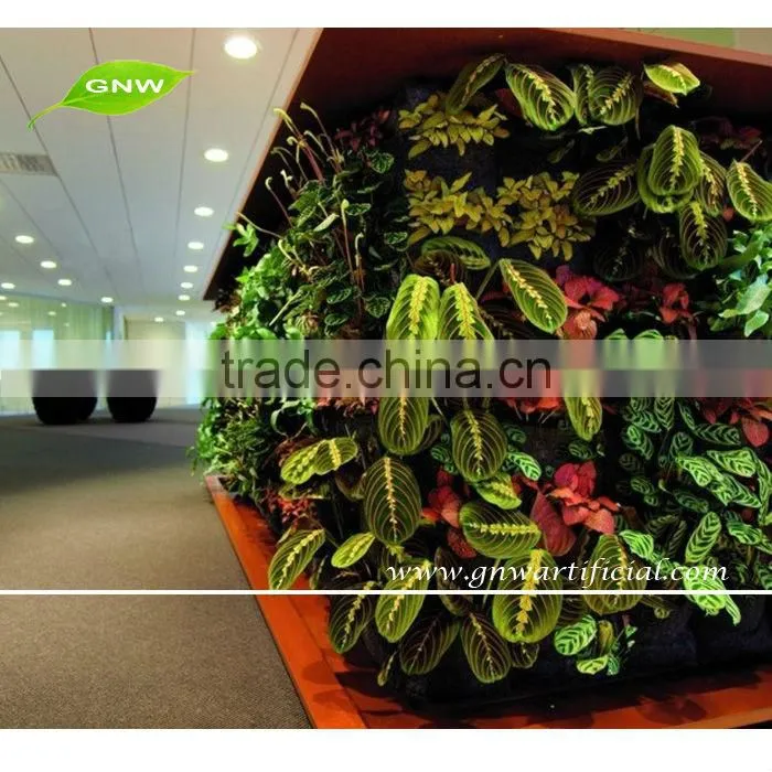 GNW GLW027 Living Wall Planter Vertical Garden Arificial green plants walls outdoor use