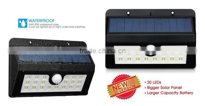 Solar Motion Sensor Waterproof Outdoor led high bay light
