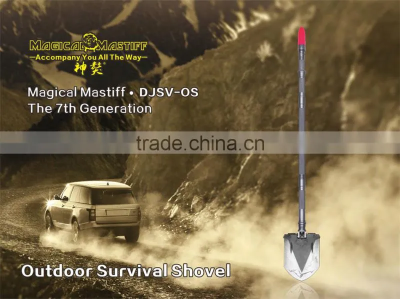 2015 Multifunctional Garden Shovel Patent Shovel Multifunctional Garden Hammer Hoe Knife Saw Flashlight Screwdriver Garden Tool