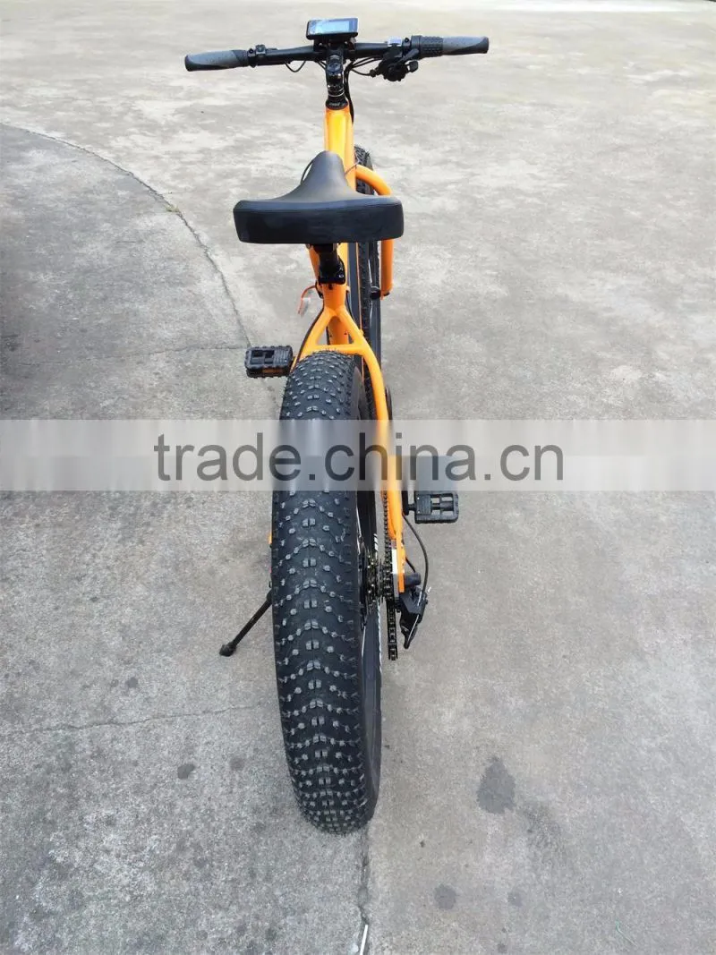 26inch fat tyre electric bike with hidden battery powered electric fat tyre bike 350W