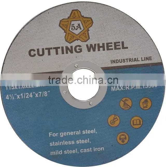 115*1*22.2mm Super Thin abrasive Cutting Disc cut off wheel
