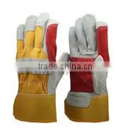 NMSAFETY cow split truck driver leather construction working gloves