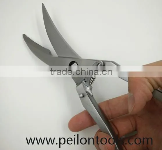 Kitchen Shear Stainless Steel Blade and Handle Kitchen Snipping Chicken Bone Fish and Meat Cutting Scissors