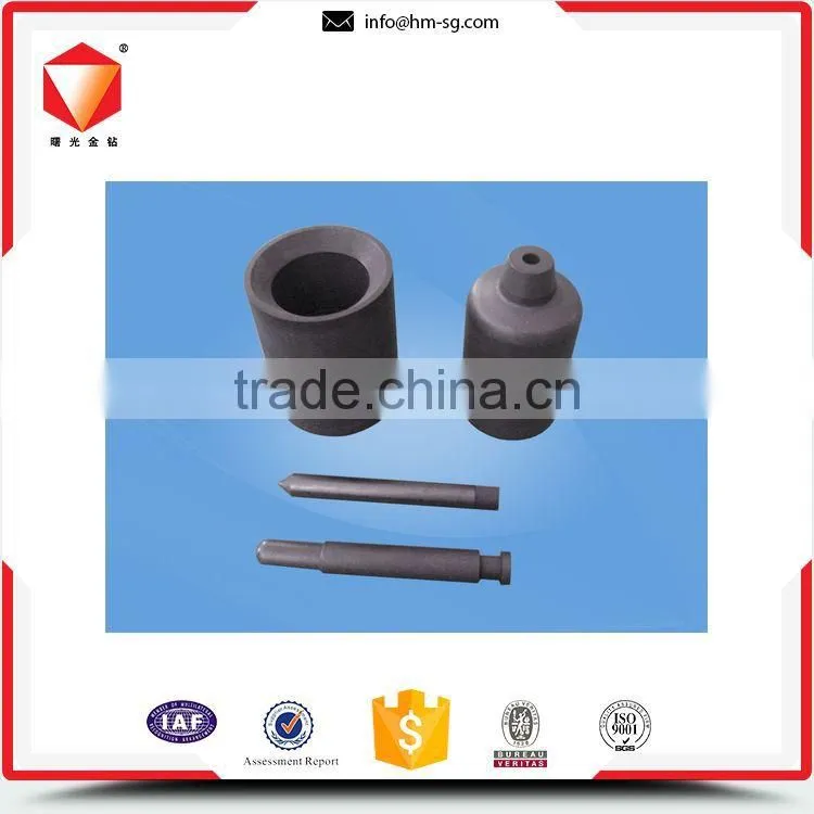 High-temperature high-speed graphite crucible for 500kg aluminum