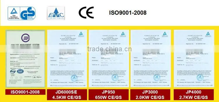 high quality 60hz 2.2kva portable gasoline generator price with CE and GS certification
