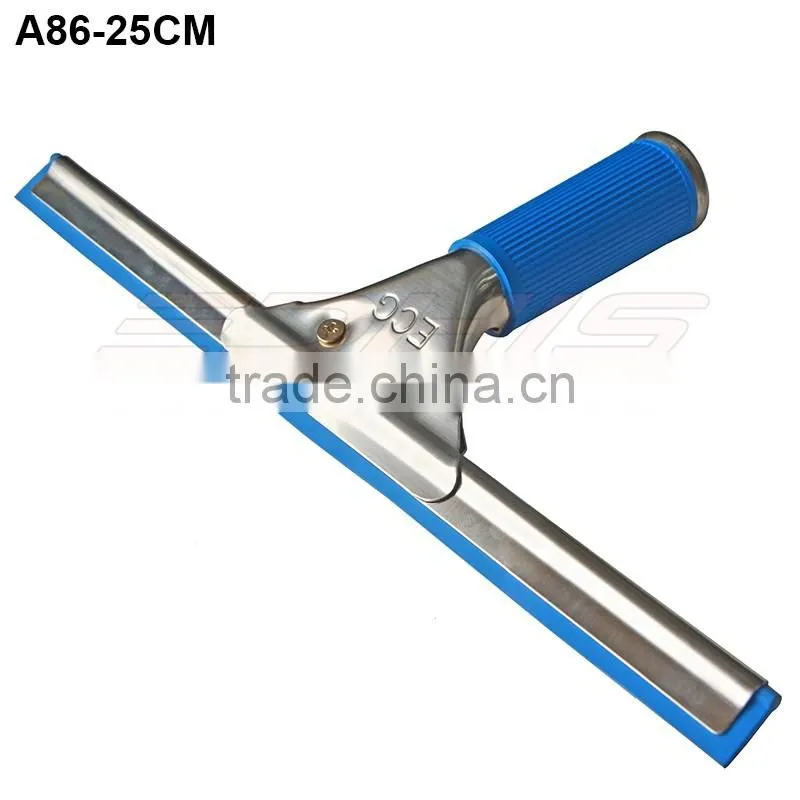 A86-25cm stainless steel window galss cleaning water squeegeee