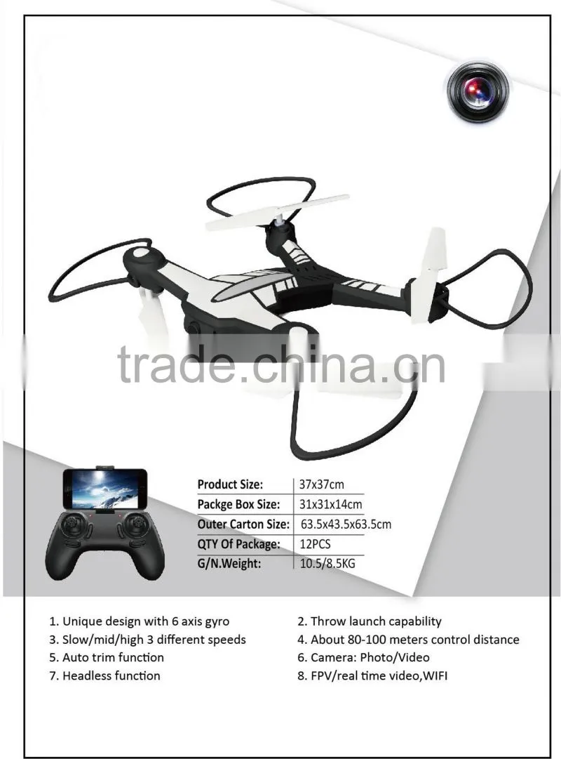 Altitude hold function quadcopter 2.4G drone profesional