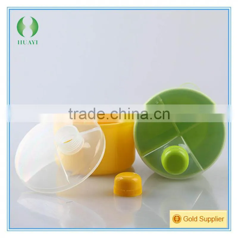 plastic products 2015 popular beautiful milk powder container