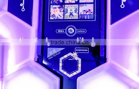 2017 Popularity of Dance Cube Amusement dancing game machine for sale