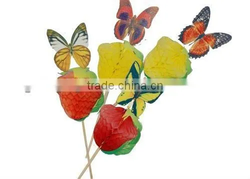 MM6062 cheap paper butterfly party decoration