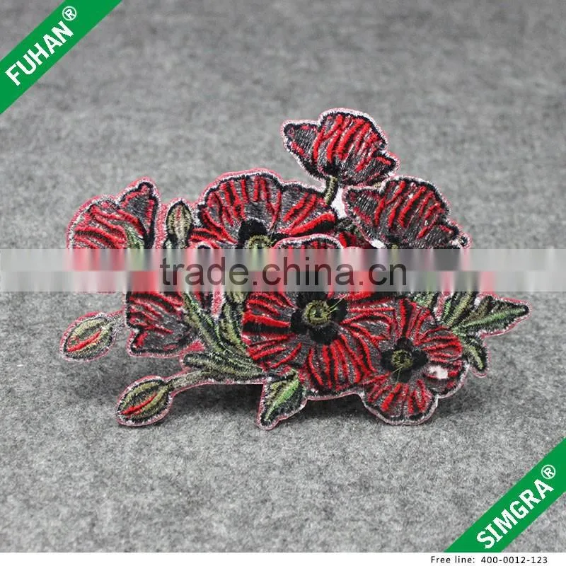 Sew-on DIY Flower Embroidery Patch for Clothing