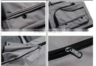 Man's Outdoor Multi-pocket Fishing Vest Outdoor Hiking Photography twill Vest Waistcoat Of Photographer made in China