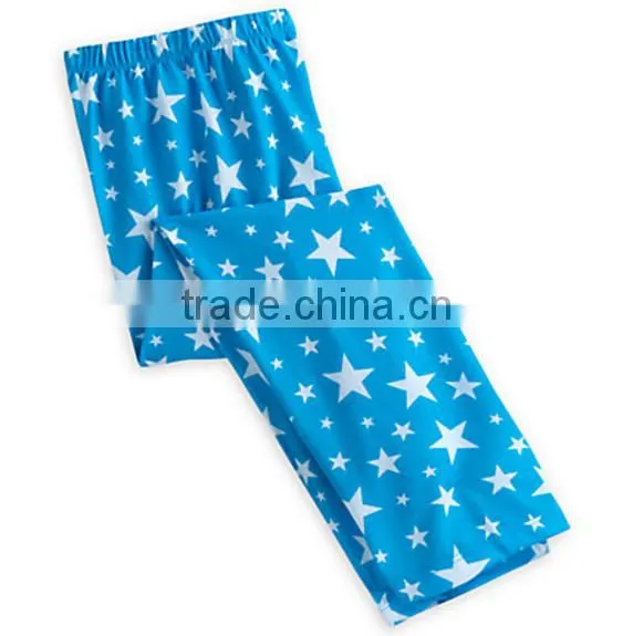 wholesale fancy cute 100% cotton casual sleepwear and home wear for girls or OEM kids pajamas