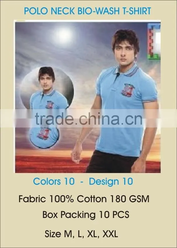 MEN POLO T-SHIRT EMBORIDRY DESIGN PRINTED IN 10 COLORS & 10 DESIGNS