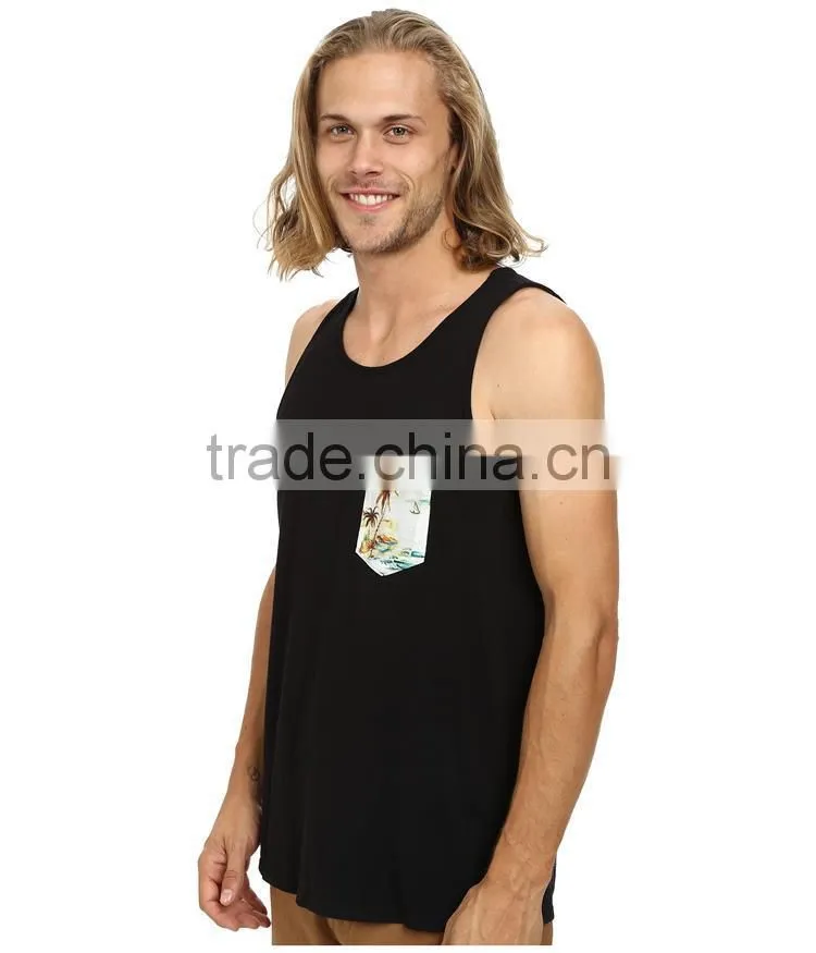 Wholesale mens summer leaf pocket cool cheap wrestling singlets