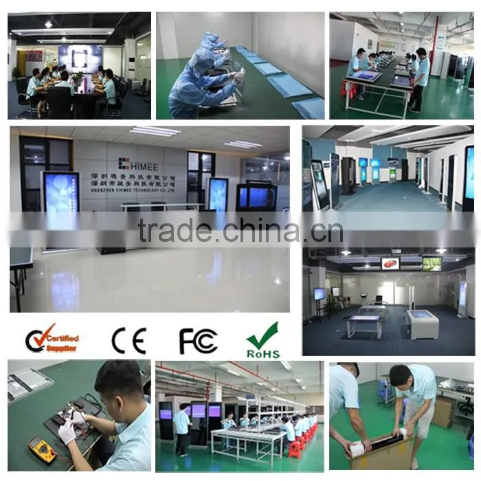55"LCD Monitor Advertising Screens with High Brightness hdmi inputs