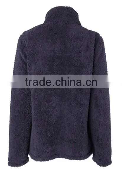 Women's Fleece Jacket with Snap Closure PQ222