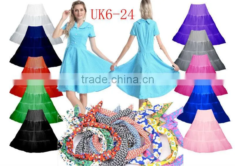 Vintage Retro Dress swing jive rockabilly dress pinup dress petticoat