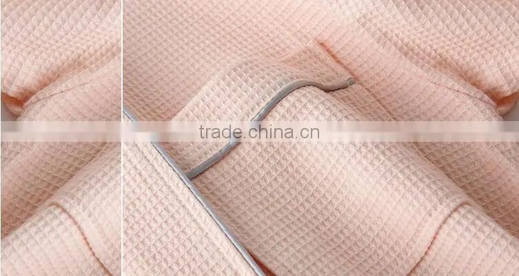 Soft Cotton Waffle Women Bathrobe, 100% Cotton Wholesale Bath robe