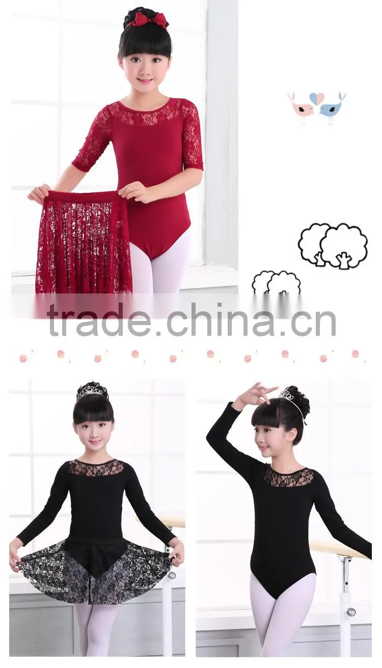 Professional Children Kids Cotton Lace Ballet Dance Tutu Dress Girls Tulle Princess Dress