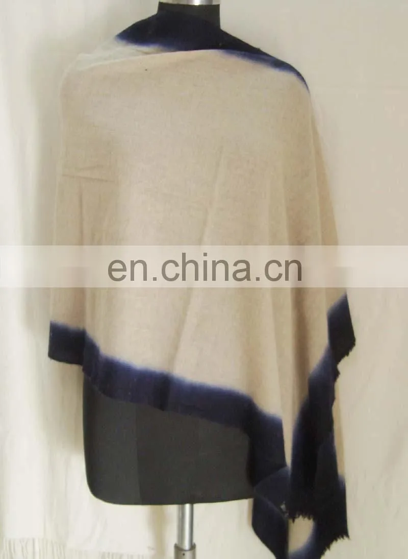 GAUZE PASHMINA WOOL OMBRE