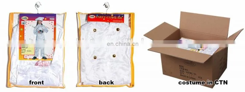 Chief girl costume (16-2705) for party costume with ARTPRO brand