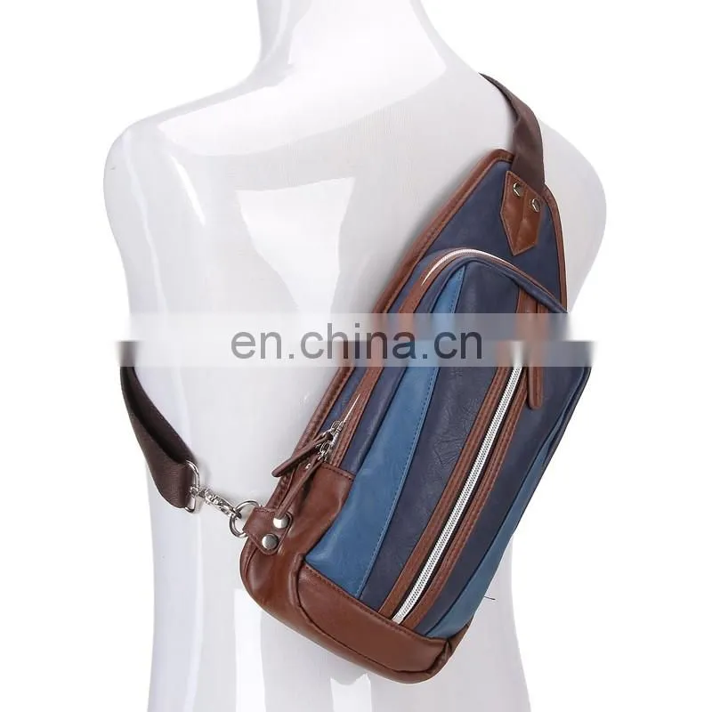 cheap waterproof chest pack messenger bag for hiking