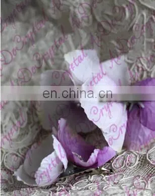 Aidocrystal light purple flower hair clip,handmade hair pins wedding fascinators