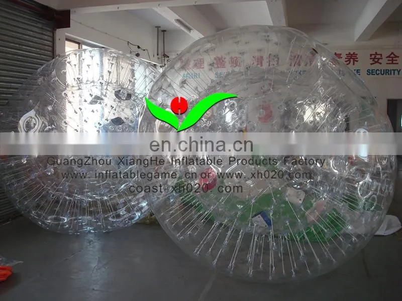 2013 Hot sale commercial grade PVC Tarpaulin ceative OB045 inflatable race track for zorb ball