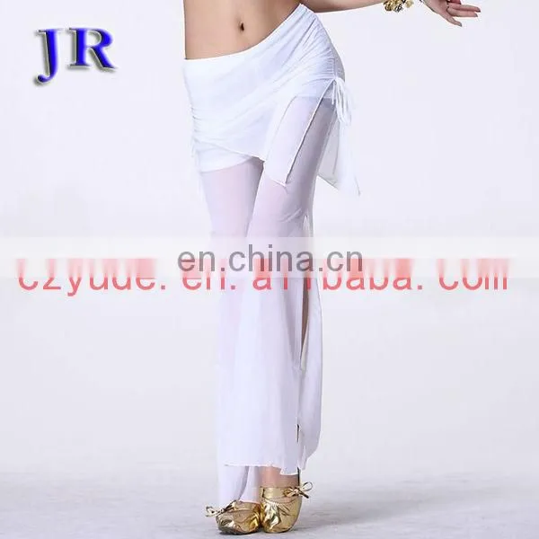 Sexy high quality net cloth Plus size belly dance pants for ladies K-4012#