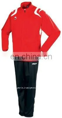 Blue polyester jogging suit