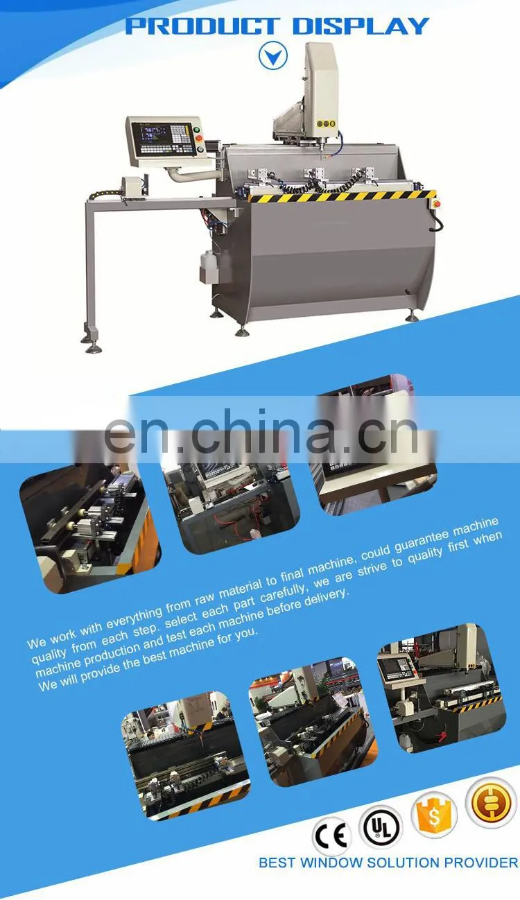 High precision aluminum profile heavy duty CNC drilling and milling machine size 2500 * 1500 * 1900mm