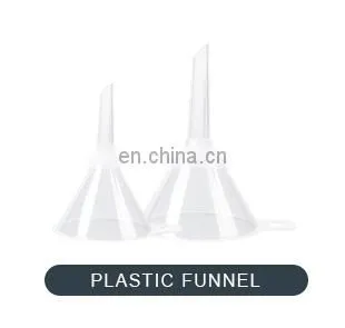 AKMLAB Laboratory Patented Food Grade Clear Plastic Funnel
