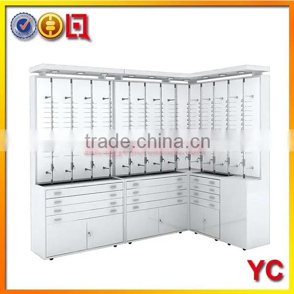 Large optical shop display optical frame display case