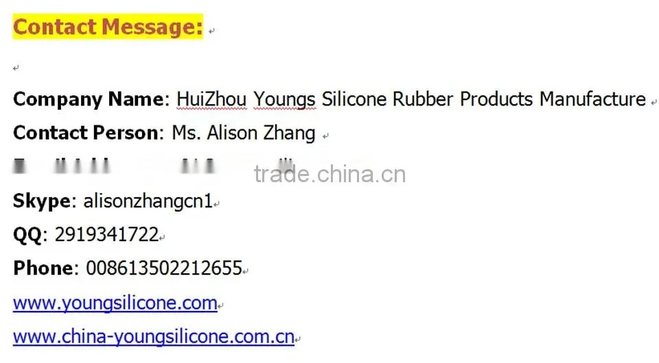 HuiZhou Youngsilicone Silicone rubber collapsible funnel