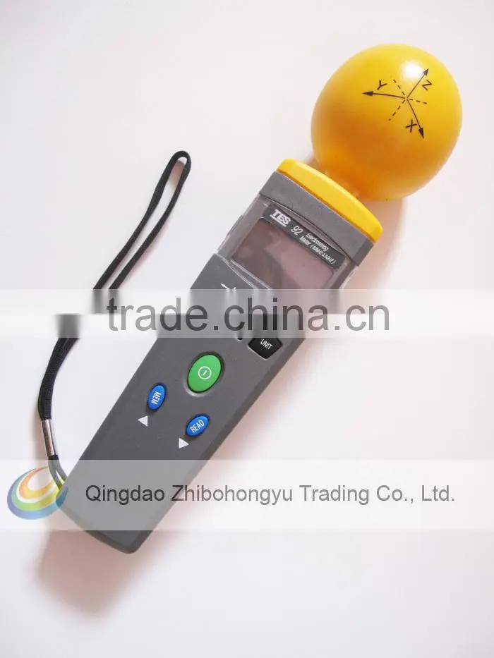 TES-92 EMF Meter Triaxial Data Logger The electromagnetic radiation detector TES92