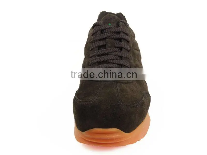 Suede Leather Anti shock Casual style Women Safety Shoe