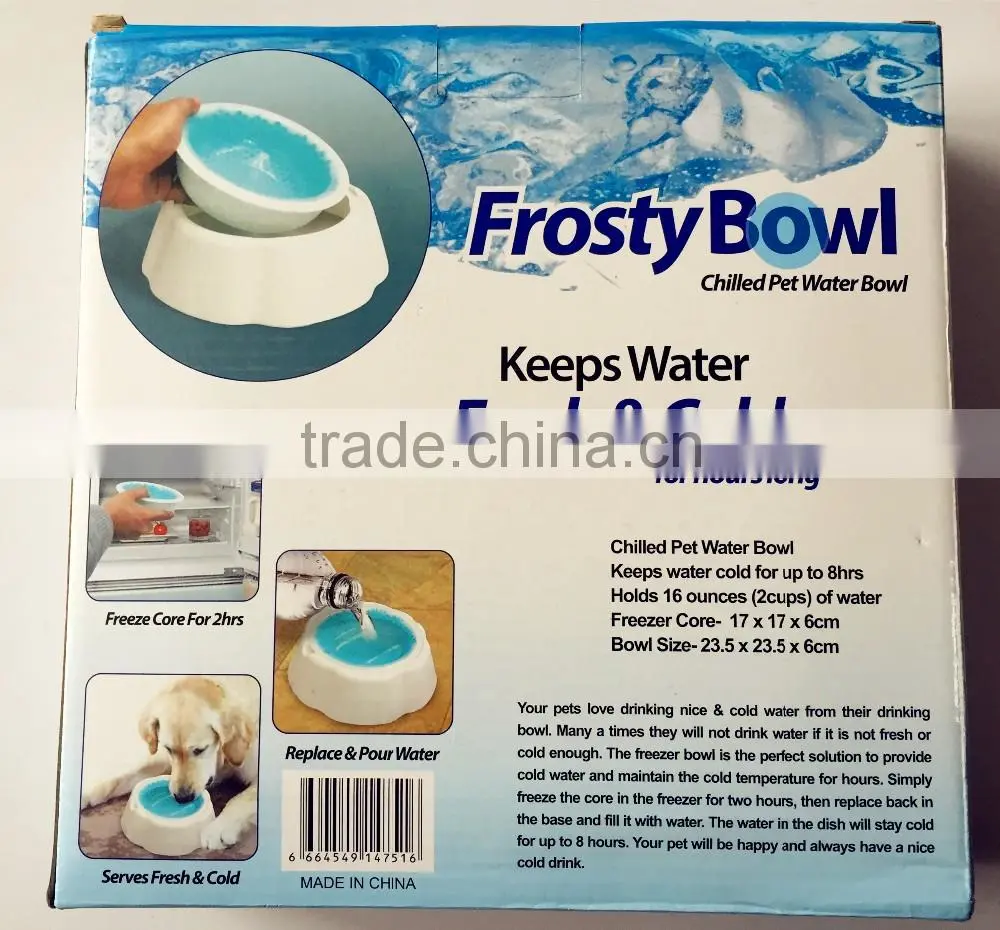New Design Ice Water Bowl Dog Bowl
