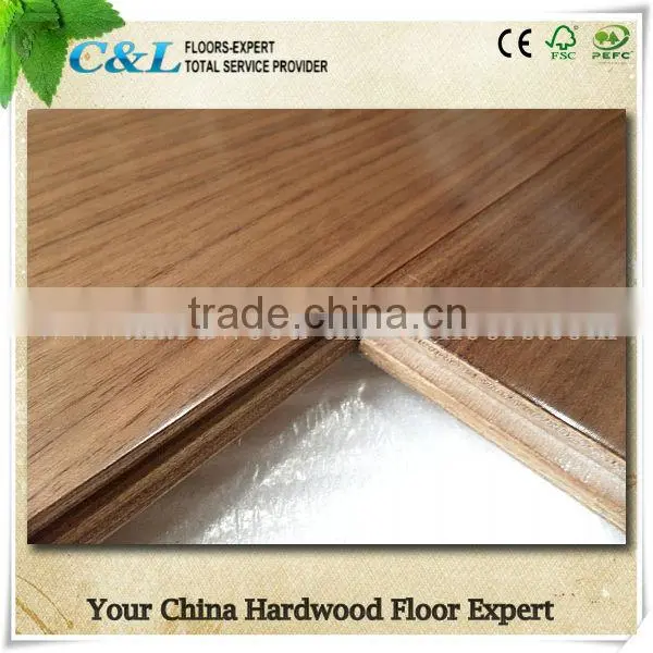 Multi Layer American Walnut Engineered Flooring