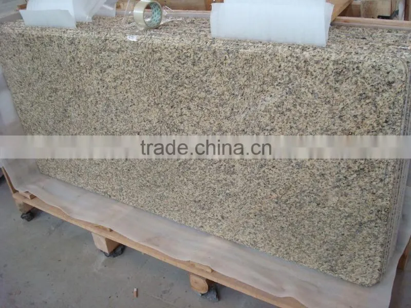 Granite Kitchen Countertop, Granite Top, Giallo Fiorito Granite Countertop