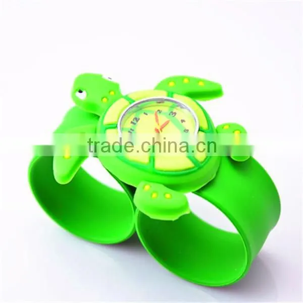 Custom logo kid animal hand watch