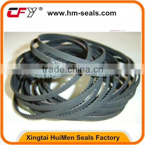 Cold resistant rubber belts