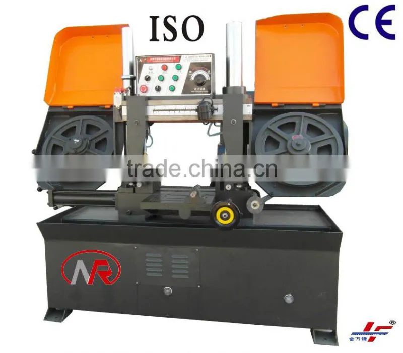 GZ4230 Double Column Hydraulic Horizontal band saw machine log saw cutting machine