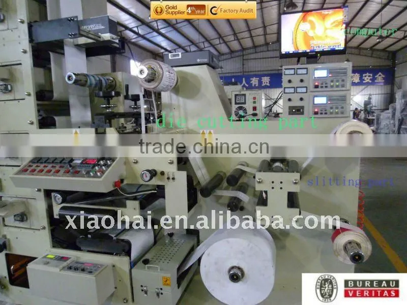 5 colors sticker label printing machine