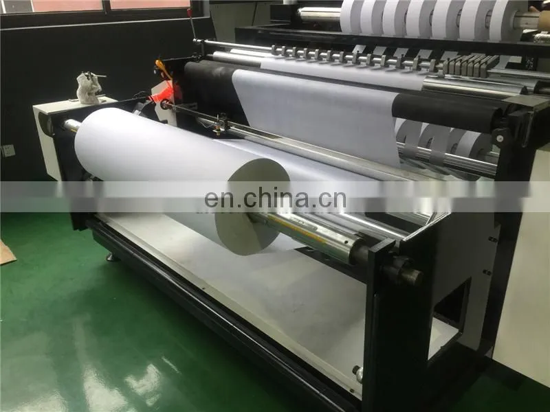 WDHC1600 Automatic Melt Blown Nonwoven Fabric dotted perforation cutting and rewinding machine