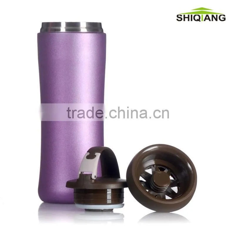 350ml Quality Products Stainless Steel Vacuum Thermos Drinking Mugs With Filter