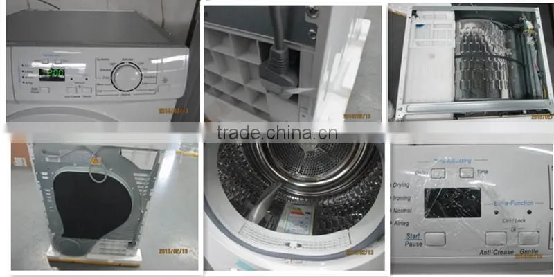 Household fully automatic mini clothes condenser dryer machine