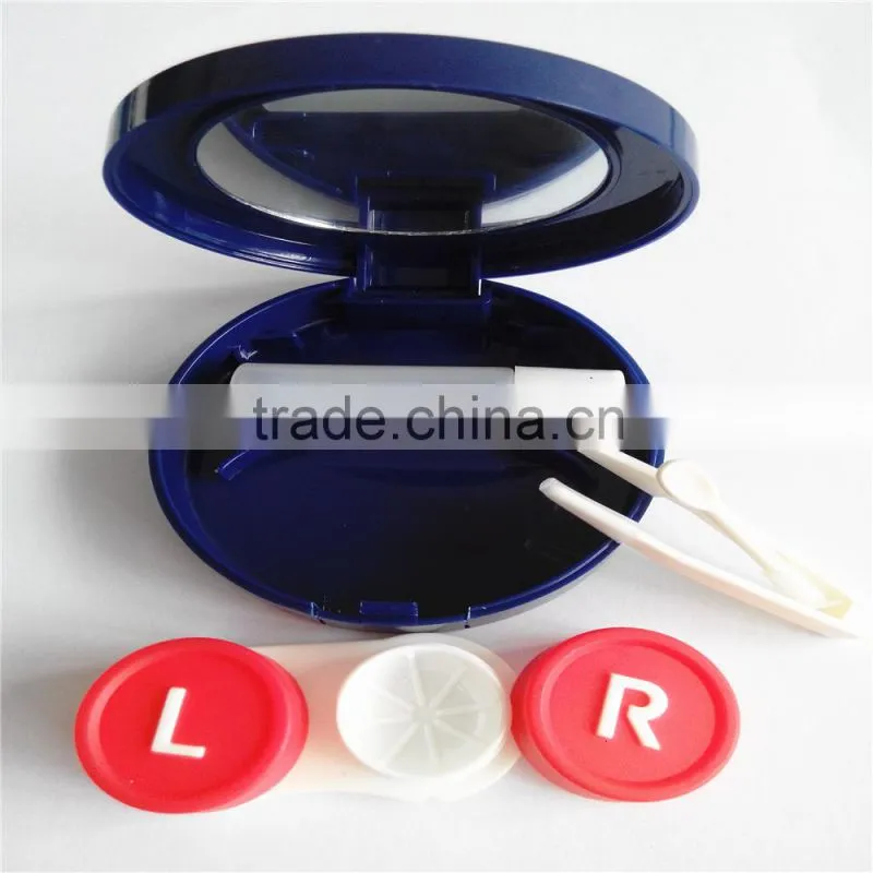 contact lens solution case & contact lens mate box