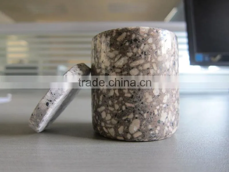 Chinese characteristic maifanite stone cup with high quality